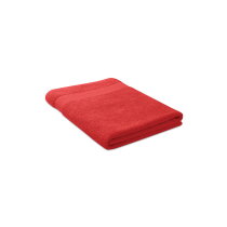 MERRY Handdoek organisch 180x100 rood