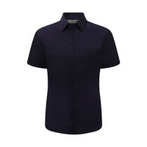 Short Sleeve Poplin Blouse
