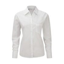 Long Sleeve Poplin Blouse