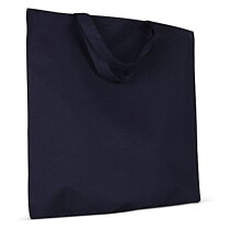 Schoudertas OEKO-TEX® gekleurd kort 140g/m² 38x42 cm