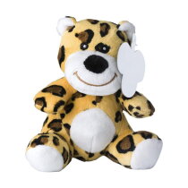 Pluche knuffel luipaard Lauren custom/multicolor