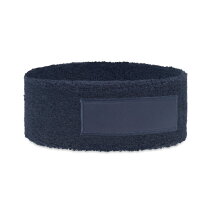 ATAMA Hoofdband van polykatoen Marineblauw