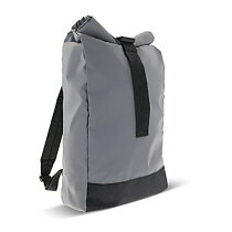 Rugzak reflecterend met roltop 26x13x50cm