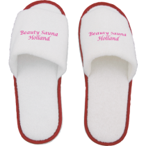 Hotelslippers met open teen relatiegeschenken
