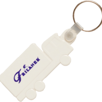 Kunststof sleutelhanger Truck