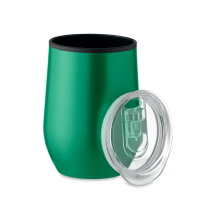 SHIN CHAN Dubbelwandige reisbeker 350 ml groen