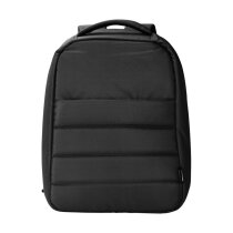rPET polyester (300D) laptoprugzak Calliope zwart