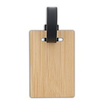 Bagagelabel bamboe