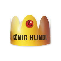 Kroonhoedje ronde vorm