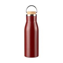 Gerecycled roestvrijstalen fles Aline bordeaux