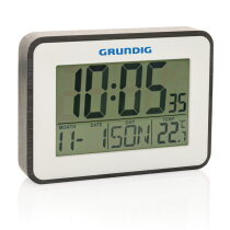 Grundig weerstation met alarm en kalender wit