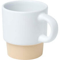 Olympia 130 ml stapelbare expressokop met kleibodem