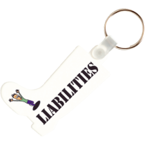 Kunststof sleutelhanger Laars