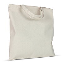 Schoudertas katoen ecru OEKO-TEX® kort 220g/m² 38x42 cm