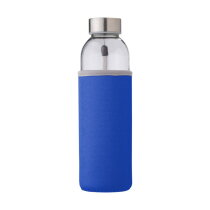 Glazen fles (500 ml) Nika kobaltblauw