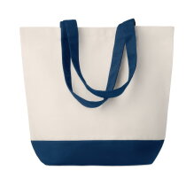 KLEUREN BAG Canvas strandtas 170 g/m² blauw