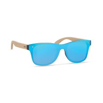 ALOHA Zonnebril met all-over glas blauw