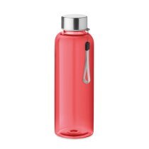 UTAH Drinkfles transparant rood