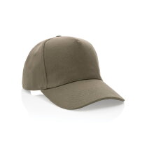 Impact 5 panel katoen cap met AWARE&trade; tracer