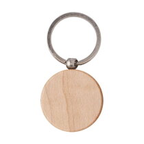Houten sleutelhanger May bruin