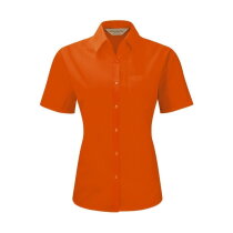 Short Sleeve Poplin Blouse
