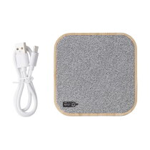 Bamboe draadloze oplader Moses grijs