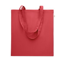 VIVEKA COLOUR Gerecyclede boodschappentas Rood
