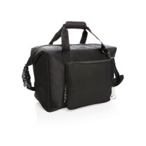 XXL tote & duffle koeltas, zwart bedrukken