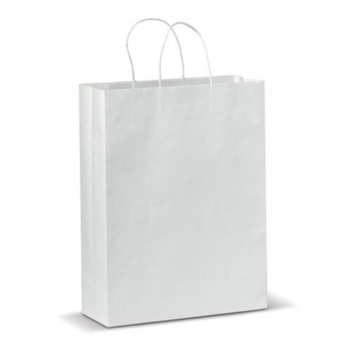 Papieren tas groot Eco look bedrukken bedrukken