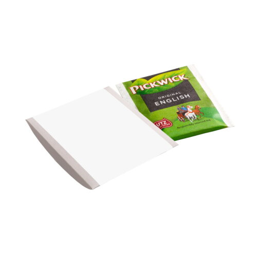 Sachet English tea in envelopje