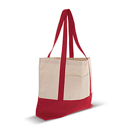 Strandtas OEKO-TEX® katoen 280g/m² 42x10x30cm