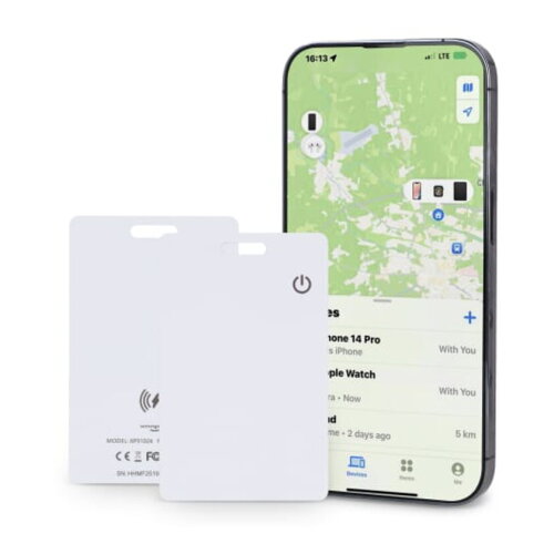 Xoopar ICE-Card Ultradune Tracker Kaart oplaadbaar