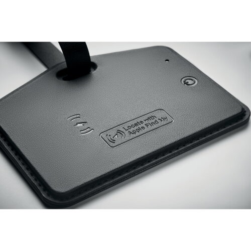 TAGSMART Anti-lost finder bagagelabel Zwart