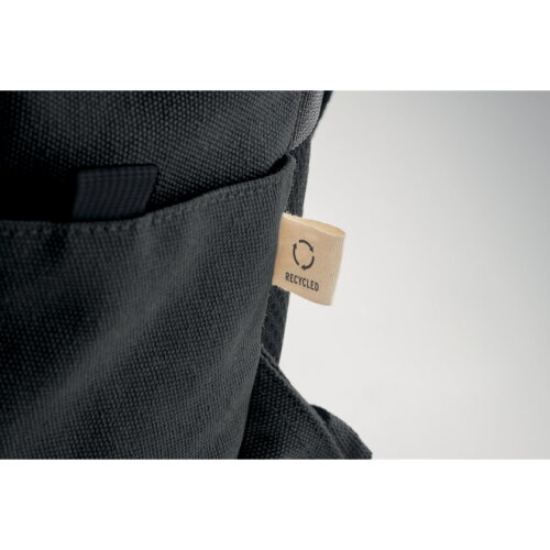 LEIRUR 15 inch laptop rugzak Zwart