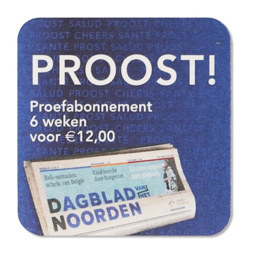 Vierkante bierviltjes