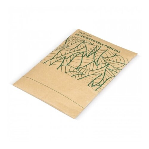 Biologisch afbreekbare poncho