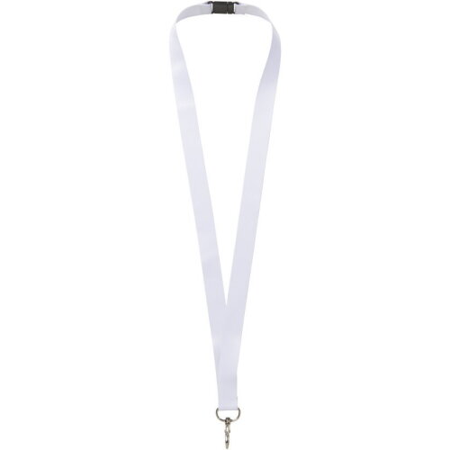 Lanyard met 1 zijde sublimatie voorzien van haak en veiligheidssluiting
