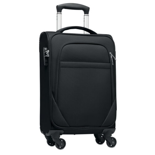 VIAXAR 600D RPET Zachte trolley zwart