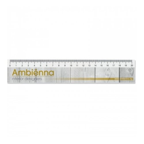 Liniaal 20 cm bedrukken