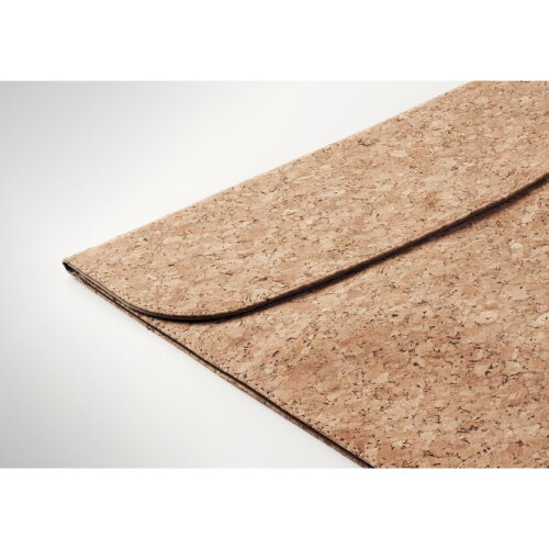 KELLY Laptopcover van kurk beige