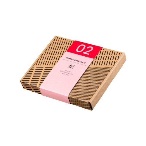 Giftbox 2 winetubes en truffels