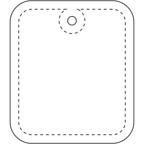 RFX&trade; rechthoekige XXL reflecterende pvc hanger