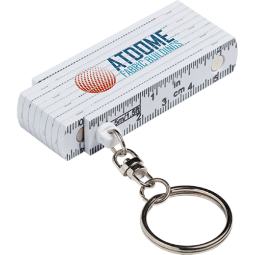 Duimstok/sleutelhanger 50 cm geijkt volgens EG ijknorm klasse 11