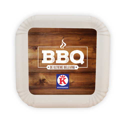 Kartonnen bordje vierkant bedrukken