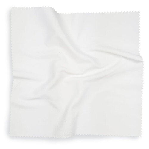 Brillendoekje Wit, 20*20 cm bedrukken bedrukken