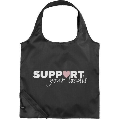 Bungalow opvouwbare boodschappentas bedrukken