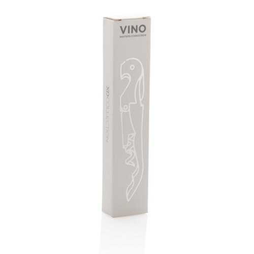 Vino sommelier kurkentrekker, zwart