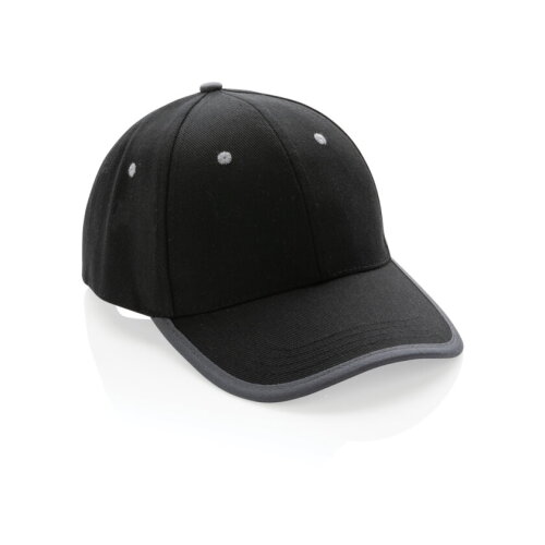Impact AWARE 6 panel cap van geborsteld katoen