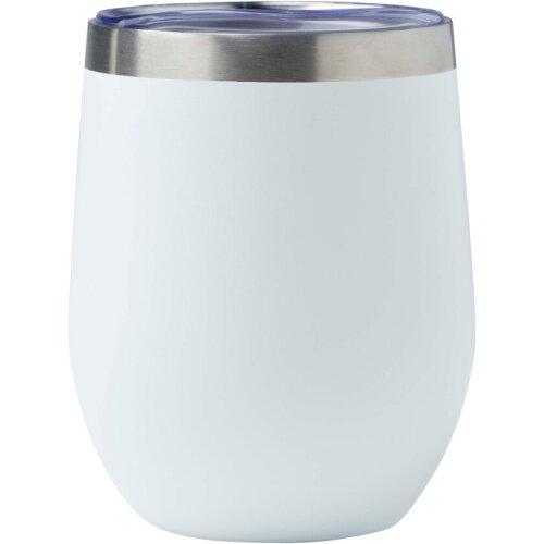 Corzo 350 ml RCS-gecertificeerde koperen beker met vacu&uuml;misolatie van gerecycled roestvrij staal