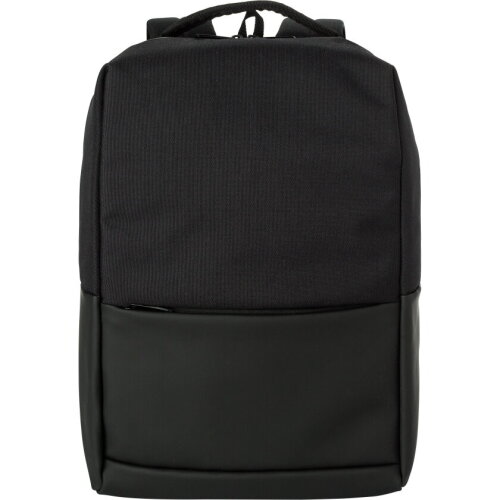 Polyester (600D) laptoptas Oscar zwart